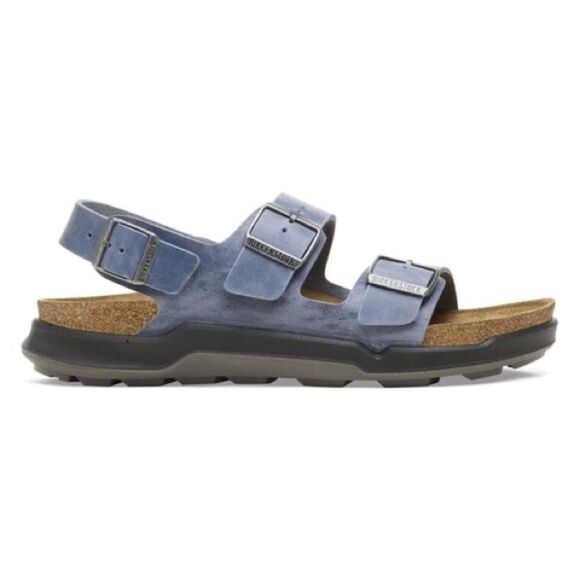 Birkenstock Men\'s Blue Two-Strap Sandal with Backstrap main image 11